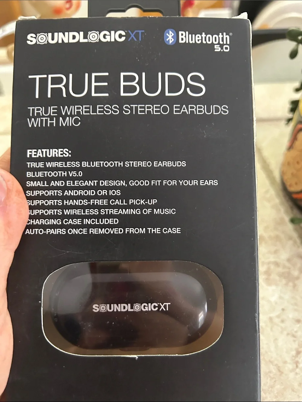 True Buds Wireless Earbuds in Black